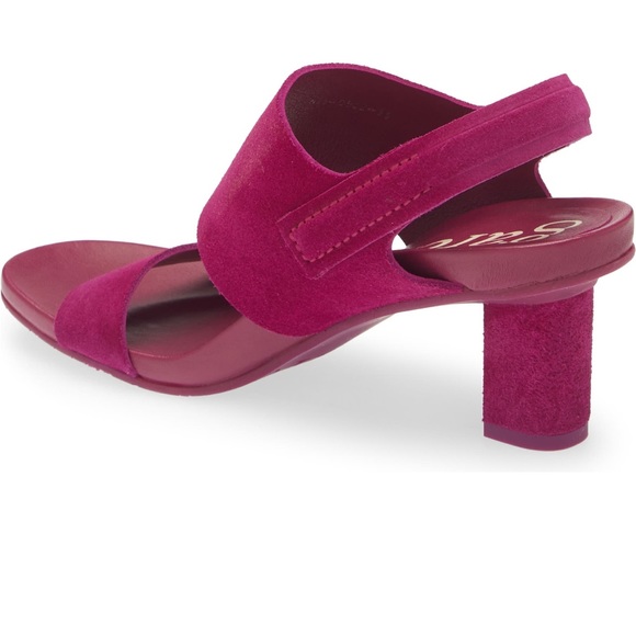 NWOT Pedro Garcia Collin’s Slingback Suede Sandals Size 39 (Size 8.5) - Picture 8 of 11